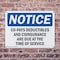 Signmission Co-Pays Deductibles And Coinsurance Are, 10 in W x Rectangle, Plastic OS-2PACK-NS-P-710-L-10835 - alternate 7